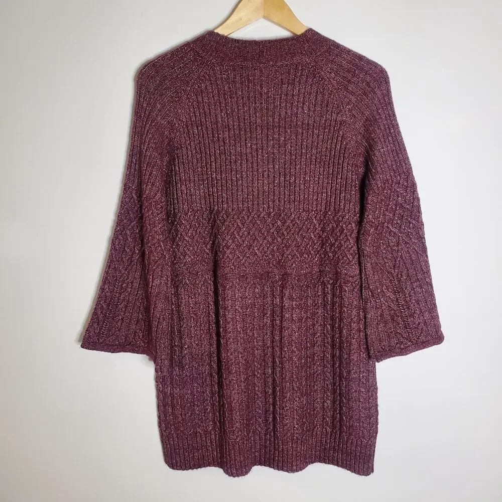 Cabi 4066 Chime Pullover cable knit soft Sweater Fall 2020 SIze Medium